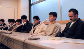 Afghan refugees detained by Japan have stress disorder